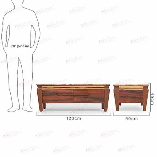 CT-855 Marble Center Table - Image 5