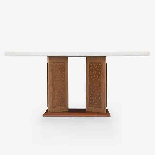 DT-605/3097 Marble Dining Table 6 Seater - Image 3