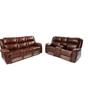 leatherette sofa set of 3+1+1