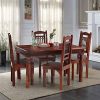 DT-ANTIC Sheesham Wood 4 Seater Dining Table Set