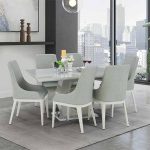 DT-A53/B140 Glass Top 6 Seater Dining Table