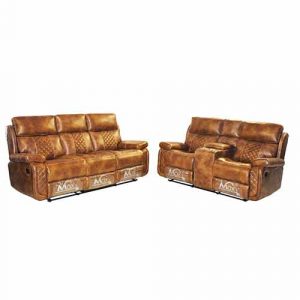 Quilt air leather Recliner