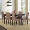 6 seater dining table size