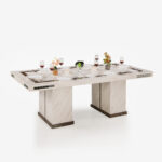 Marble Dining Table 1+8 (DT – 887/1000) - Image 5
