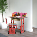 Baby Desk Pink Clr
