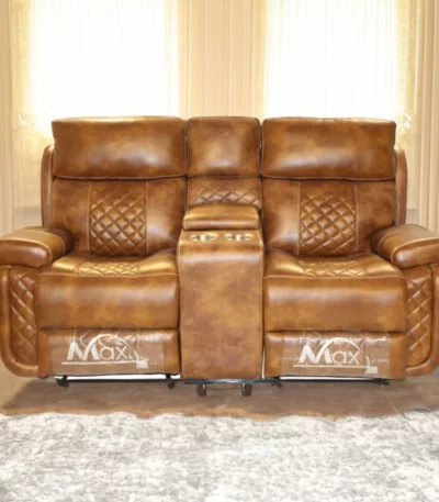 Quilt manual recliner chair with elegant design for modern living room interiors