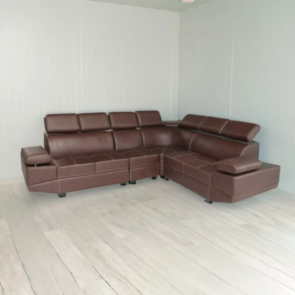 Swiss corner sofa set 2+2+1+C with elegant design for modern living room interiors