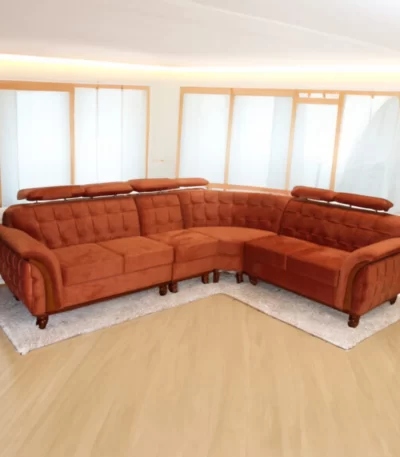 Turkey corner sofa set 2+2+1+C with elegant design for modern living room interiors