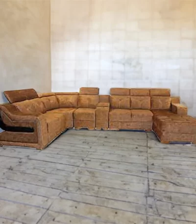 Madrid U-shape sofa set 2+2+1+C+L+Console with elegant design for modern living room interiors