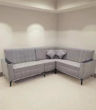 Step corner sofa set 2+2+1+C with elegant design for modern living room interiors