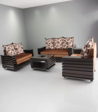 Crown sofa set 3+2+LP+CT with elegant design for modern living room interiors