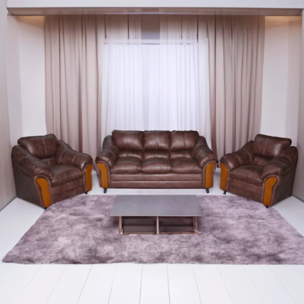 Acorn sofa set 3+1+1 with elegant design for modern living room interiors