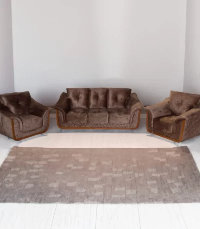 Barcelona corner sofa set 2+2+1+C with elegant design for modern living room interiors