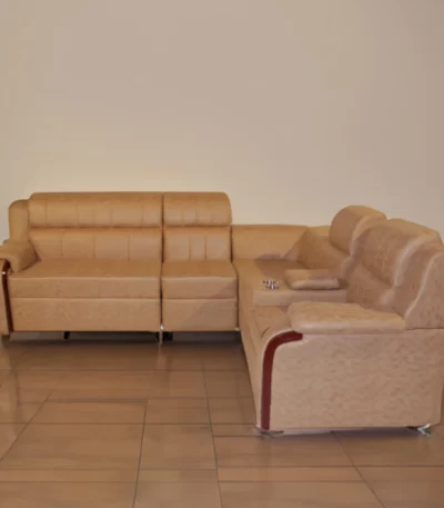 Rose corner sofa set 2+2+1+C with elegant design for modern living room interiors