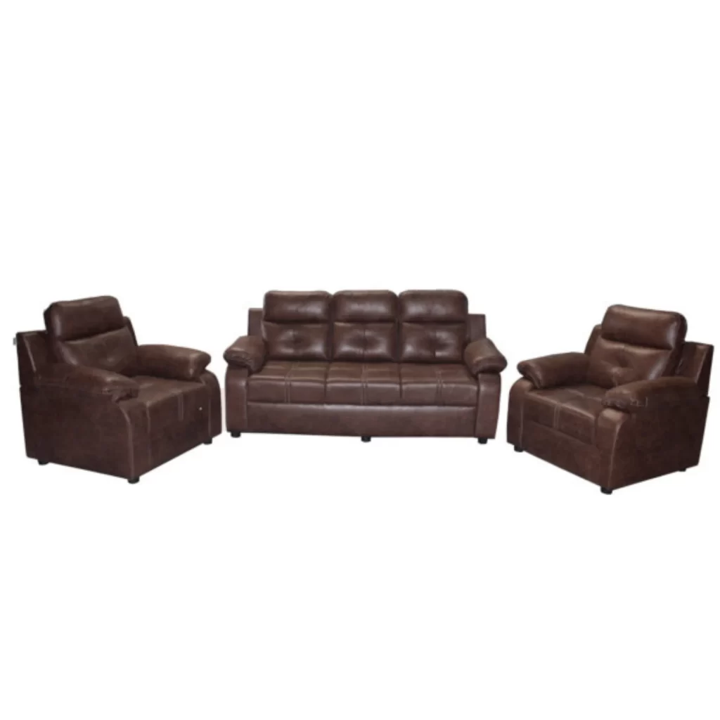 Amaze sofa set 3S+1R+1RRR with elegant design for modern living room interiors