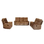 Arabian recliner sofa set 3+1R+1RRR with elegant design for modern living room interiors