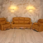 Classic recliner sofa with elegant design for modern living room interiors