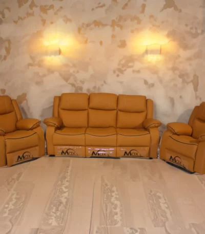 Classic recliner sofa with elegant design for modern living room interiors