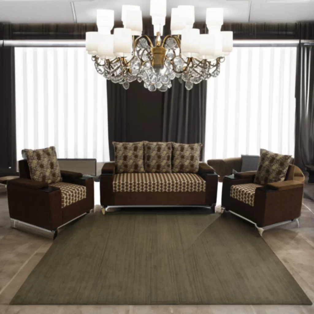 Paradise sofa set 3+1+1 with elegant design for modern living room interiors