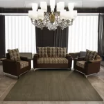 Paradise sofa set 3+1+1 with elegant design for modern living room interiors