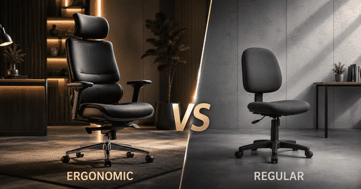 Ergonomic vs Fabric chair