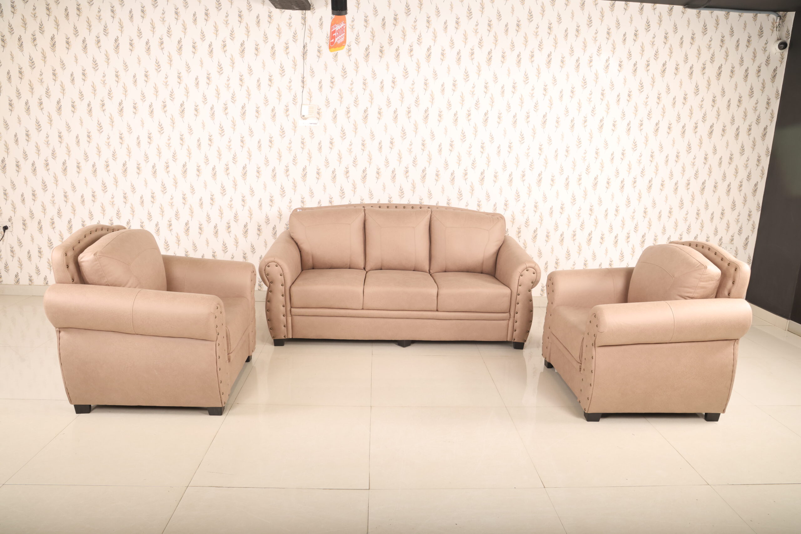 4R6A4497 Pyramid Sofa Set (3+1+1) - Image 1