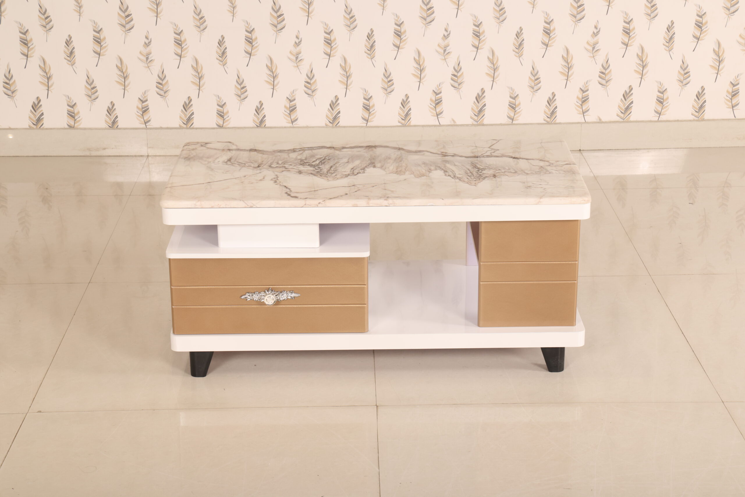 4R6A4572 CT-J8 Marble Center Table - Image 1