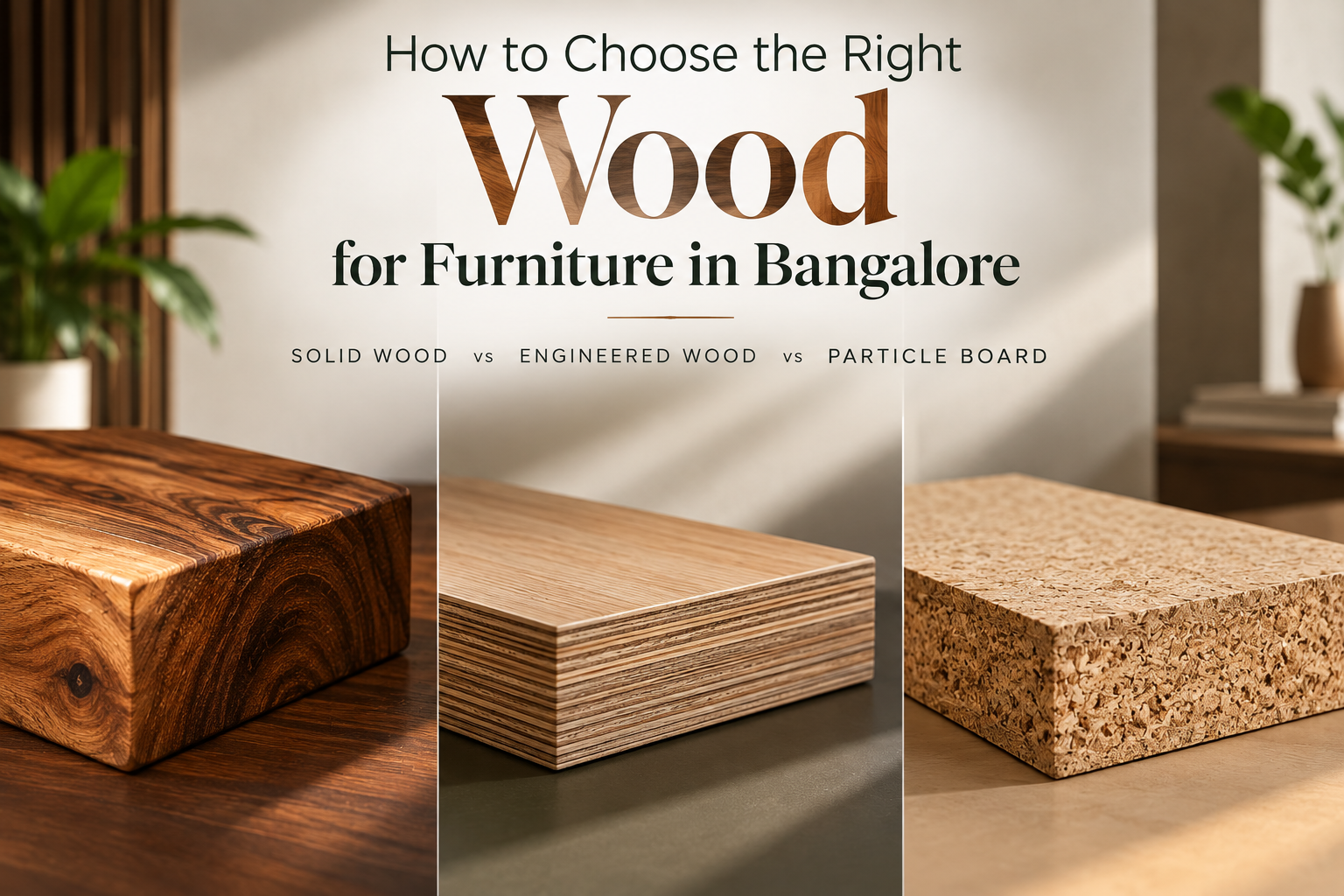 How to choose the right wood for furniture